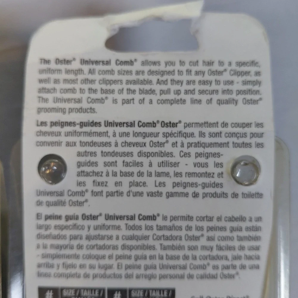 Oster universal comb